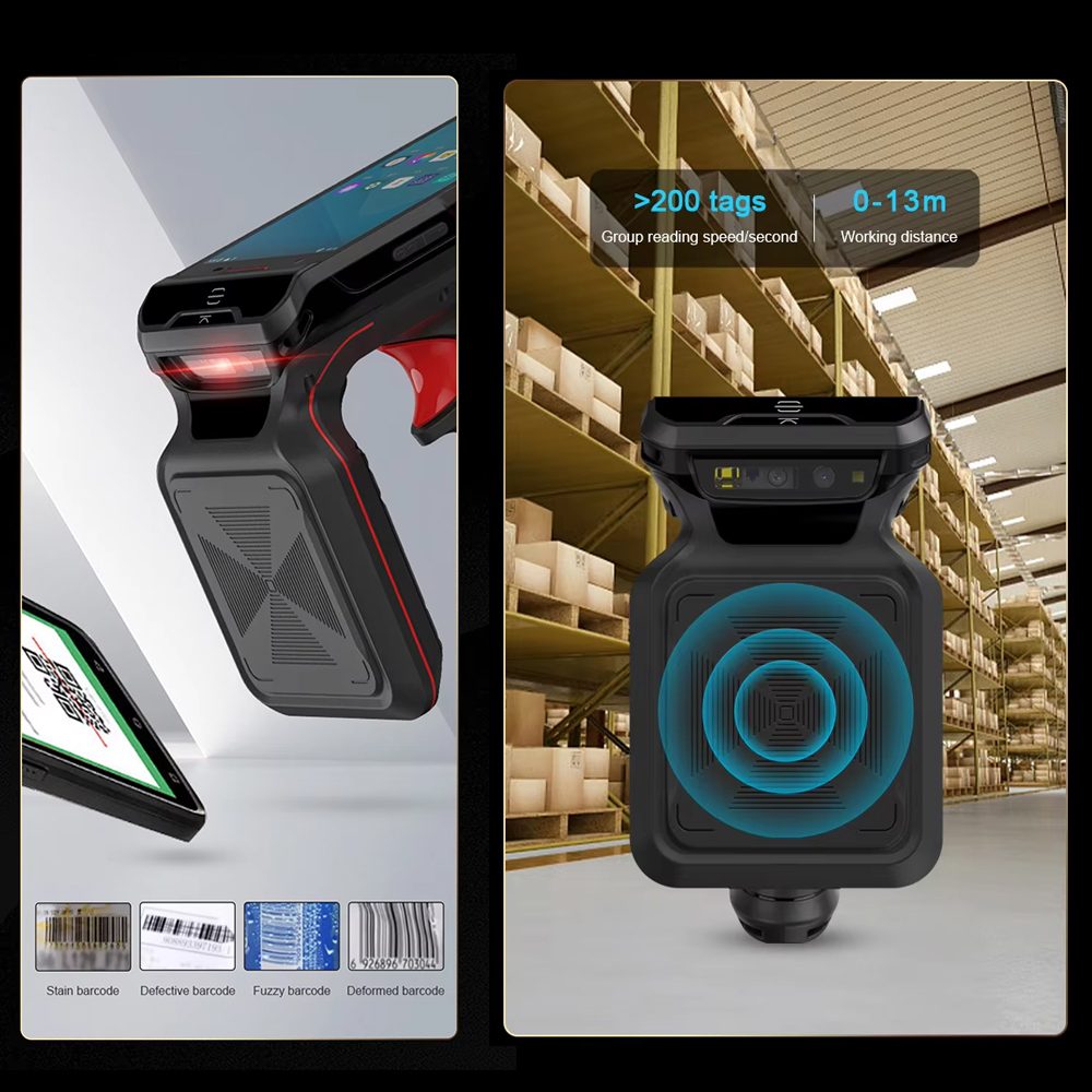 Barcode Scanner 2D - 5.5-inch Rugged Android PDA 2D Barcode