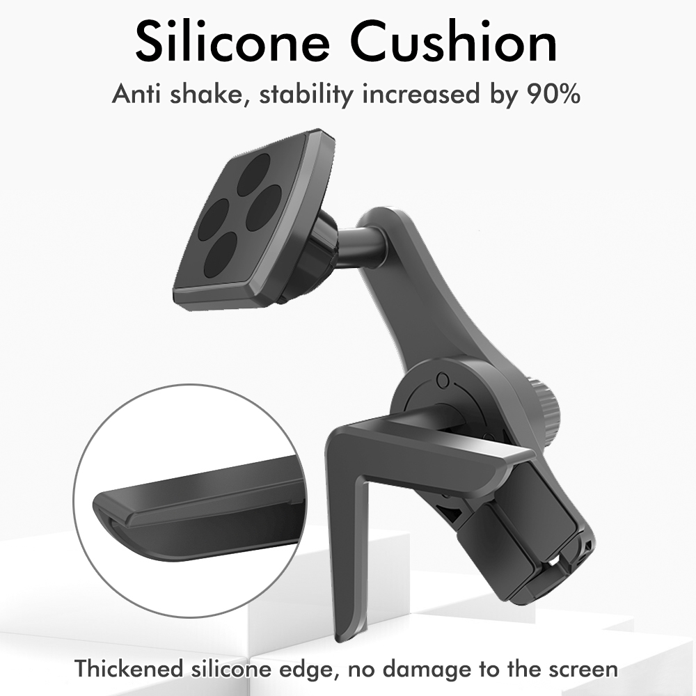 Document Holder Monitor - 360 Rotatable Magnetic Car Screen Phone