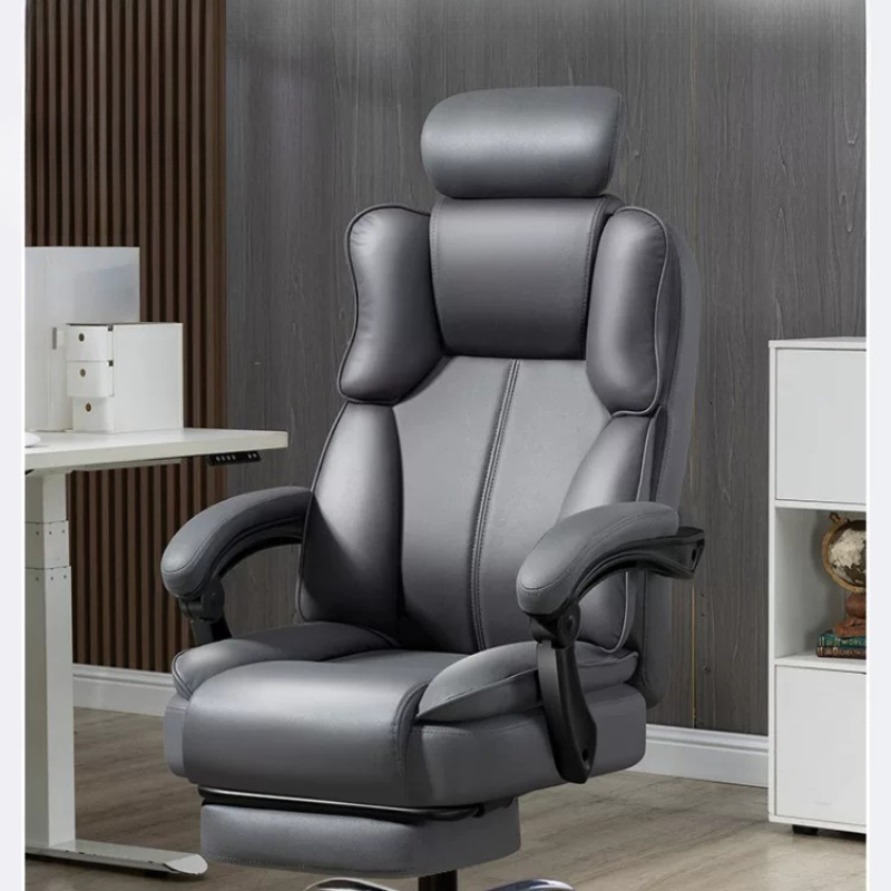 Office Tech Chair - F*-Solid Back High Back Microfiber Tech