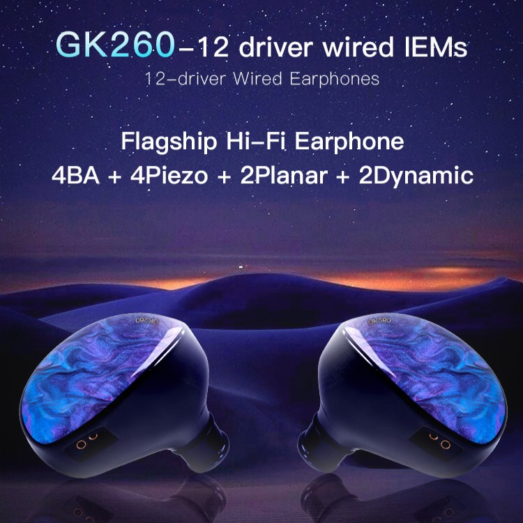 Office Work Tech - GEEKWOLD GEEK WOLD GK260 4 BA+4