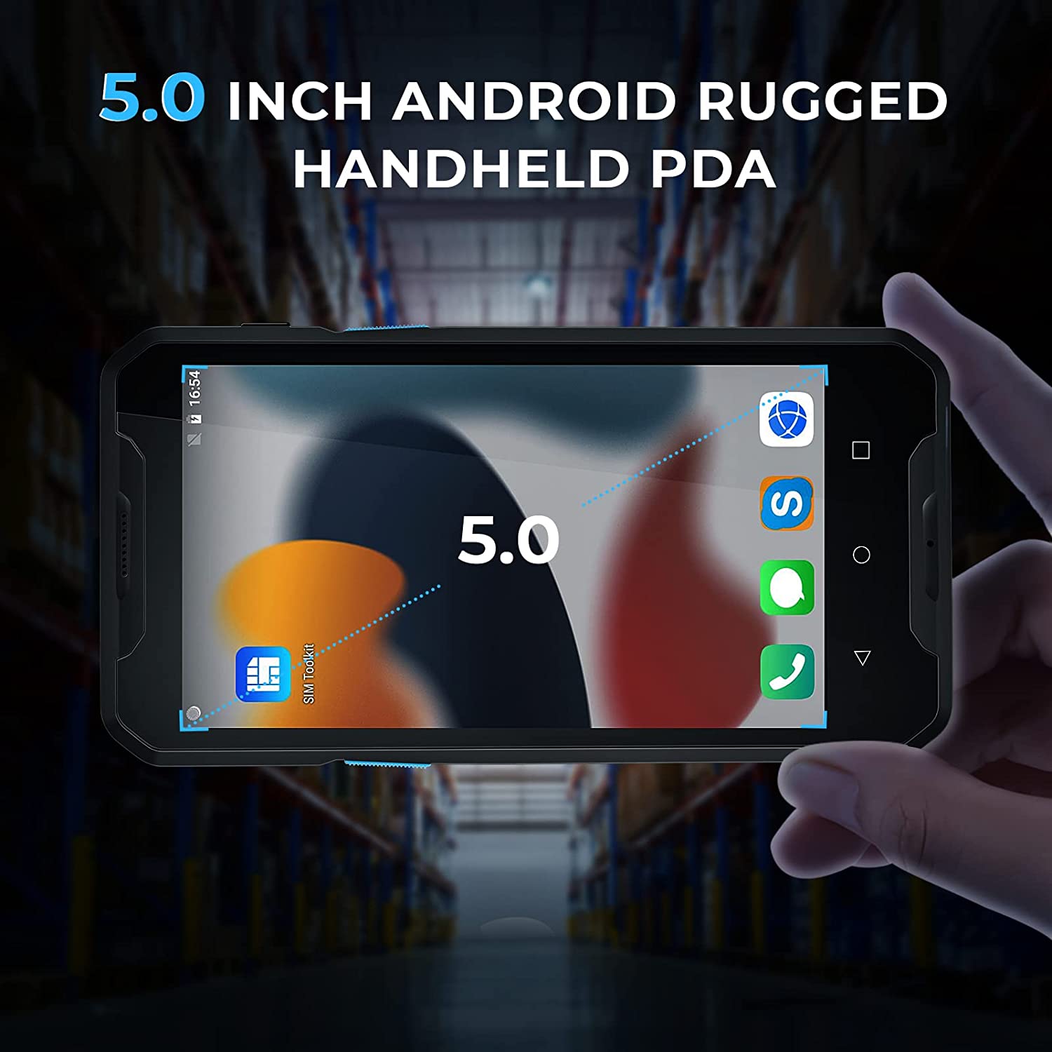 Android 9 4G Ruggedized Wirele - Barcode Scanner 2D recension och pris