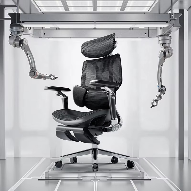 Deluxe High-Tech Ergonomic Mes - Office Tech Chair recension och pris