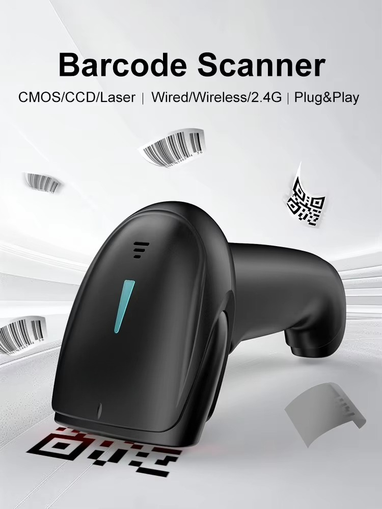 USB Wireless for 2.4G Barcode  - Barcode Scanner 2D recension och pris