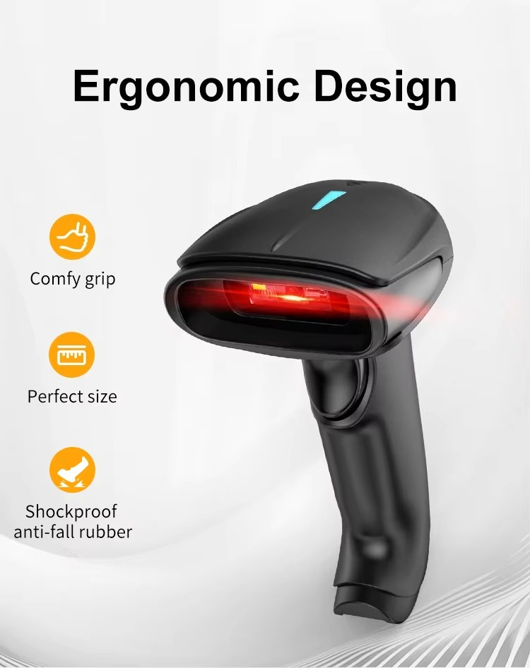 USB Wireless for 2.4G Barcode  - Barcode Scanner 2D recension och pris