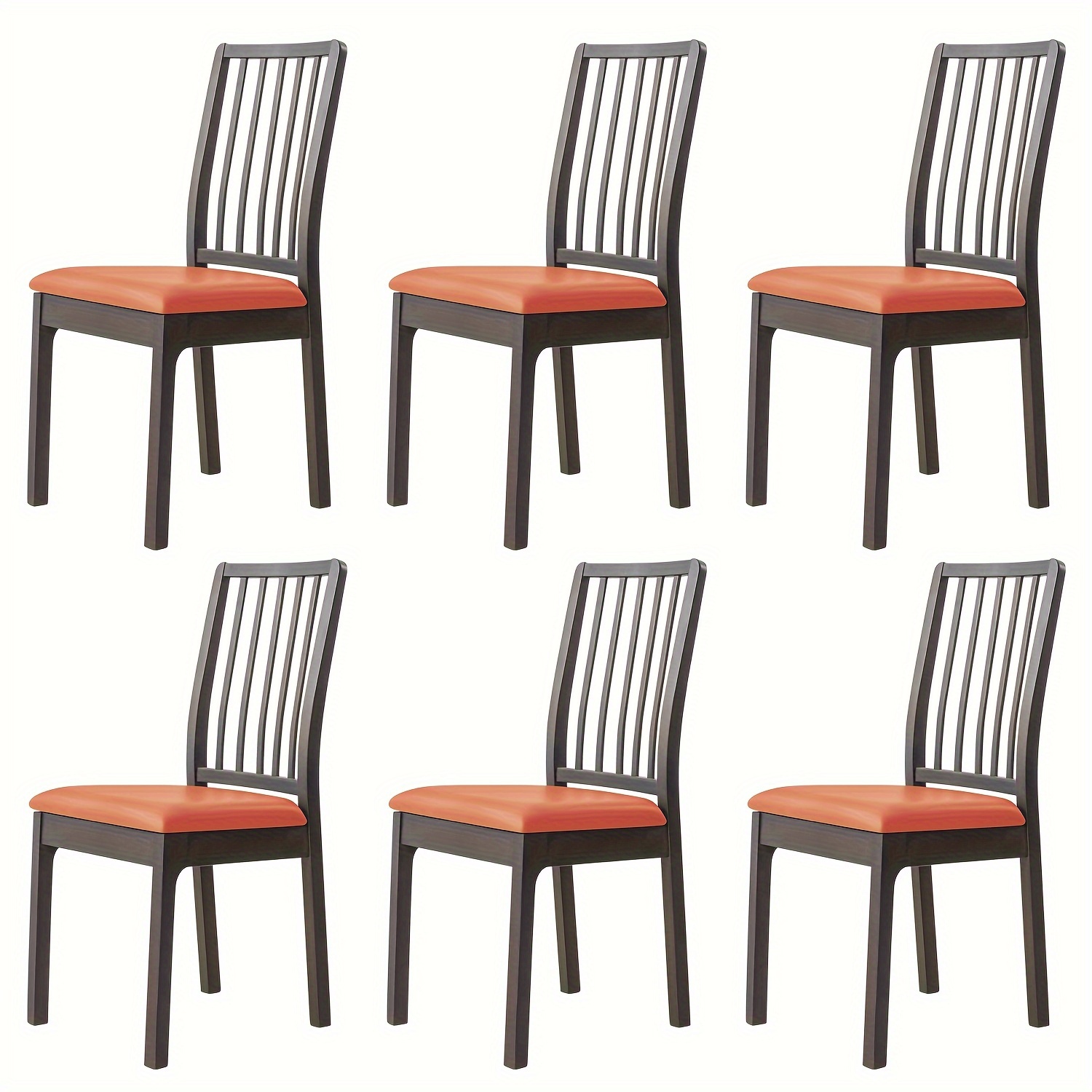 4/6pcs Stretch Faux Leather Di - Office Tech Chair recension och pris