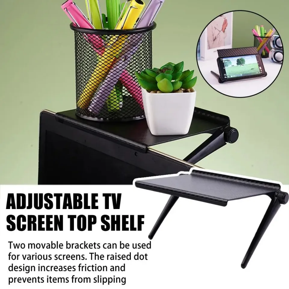 Adjustable TV/Monitor Top Shel - Document Holder Monitor recension och pris