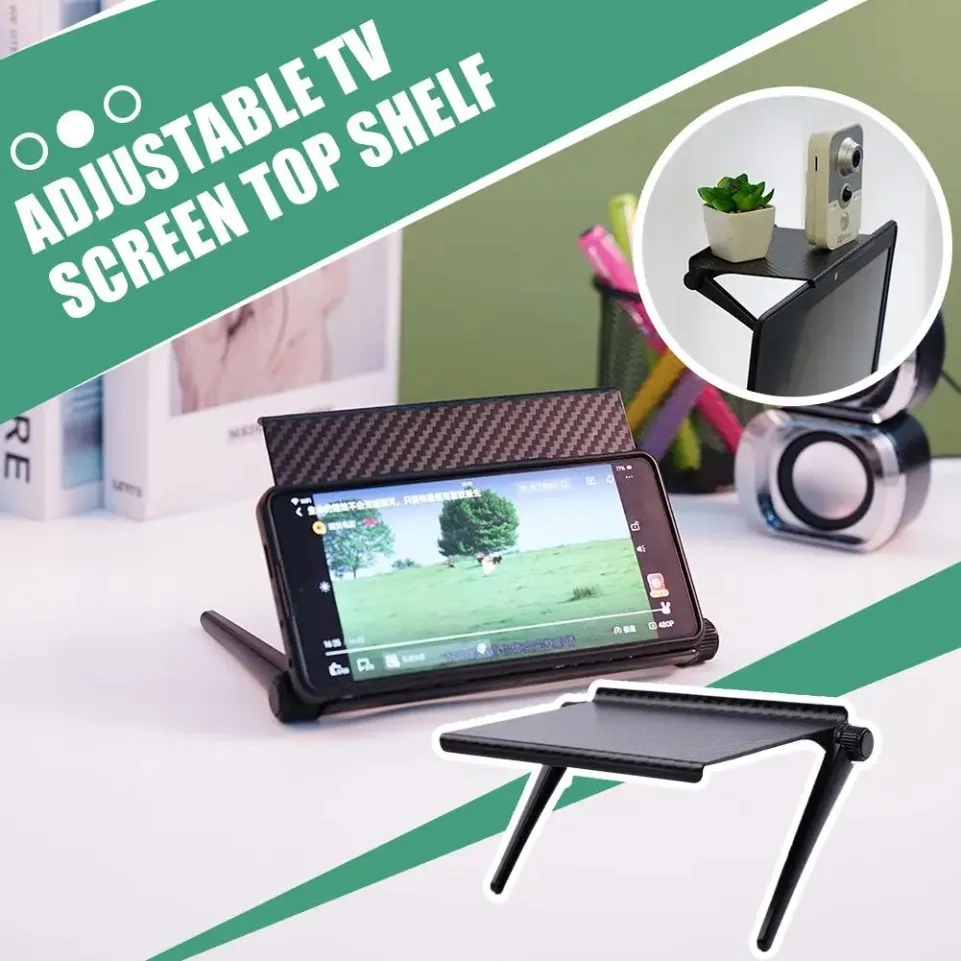 Adjustable TV/Monitor Top Shel - Document Holder Monitor recension och pris