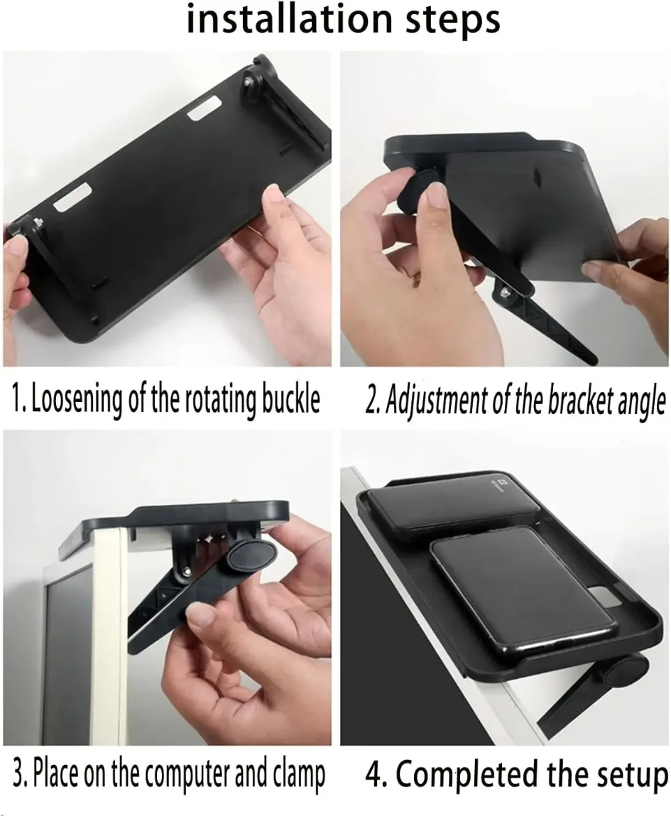 Adjustable TV/Monitor Top Shel - Document Holder Monitor recension och pris