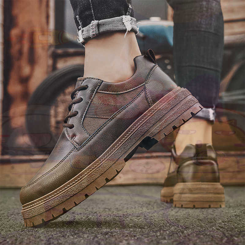 Dark Natural Leather Fashion T - Home Office Tech Ideas recension och pris