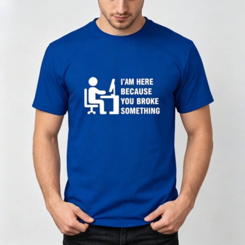 Soft Cotton Men T-shirt Tech S - The Office It Tech recension och pris