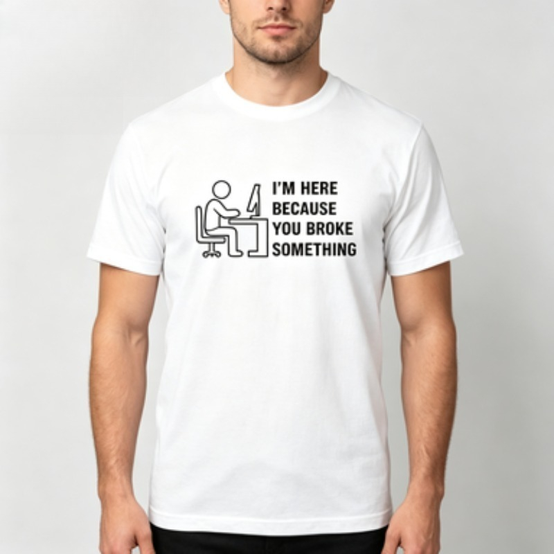 Soft Cotton Men T-shirt Tech S - The Office It Tech recension och pris