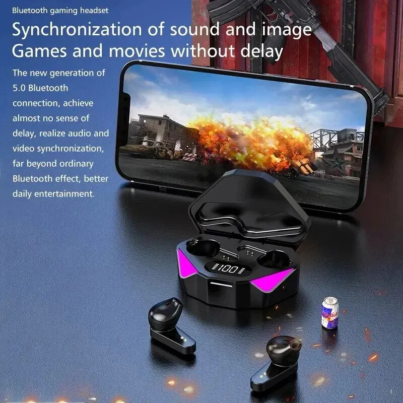 2025 Game Wireless Headphone B - Office Work Tech recension och pris