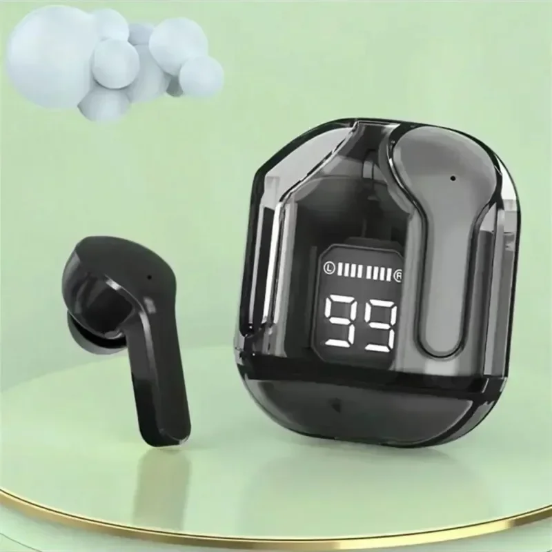 Wireless Mini Earbuds LED Powe - Office Work Tech recension och pris