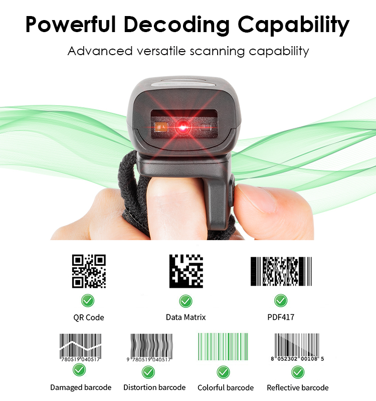 2026 Portable High Quality Wir - Barcode Scanner 2D recension och pris