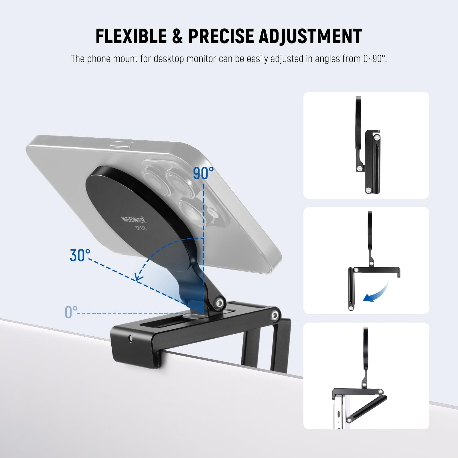 NEEWER Continuity Camera Mount - Document Holder Monitor recension och pris
