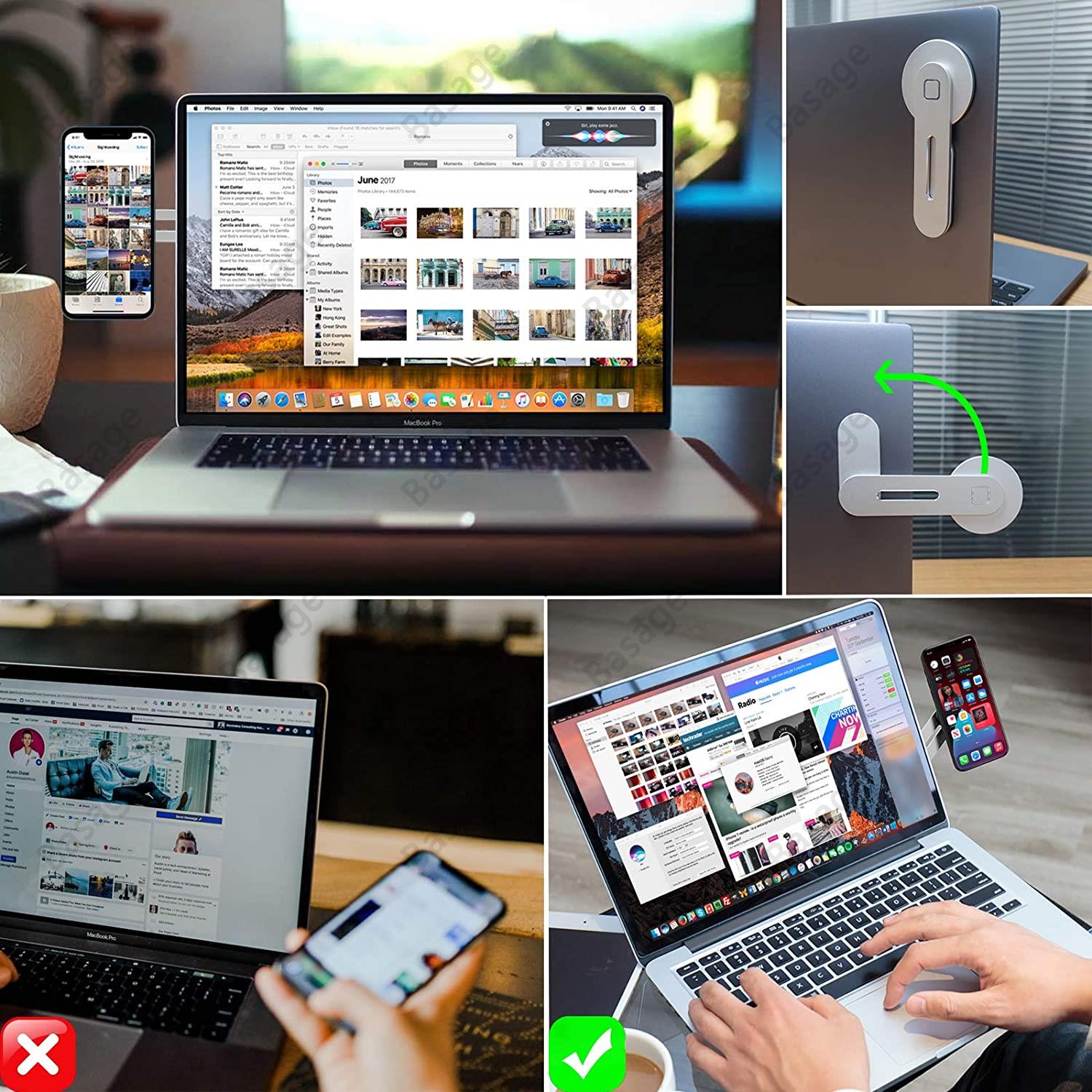 Magnetic Laptop Phone Holder C - Document Holder Monitor recension och pris