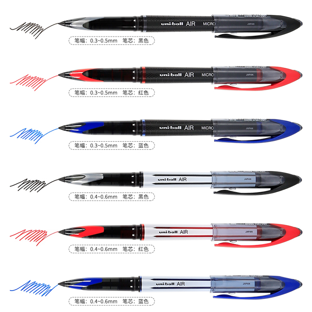 3/6pcs Japan Uniball Gel Pen A - Office Work Tech recension och pris