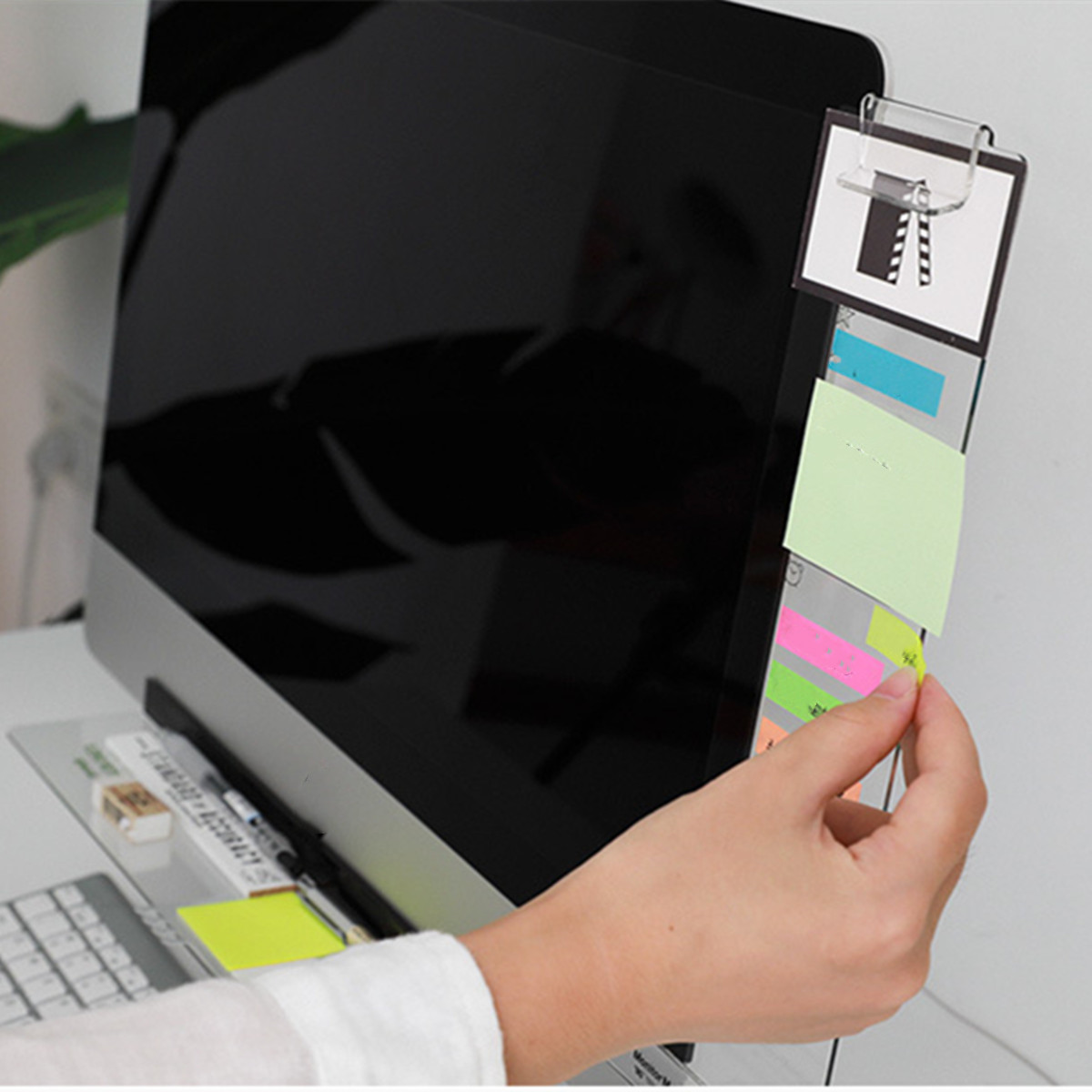 1 Acrylic Monitor Message Boar - Document Holder Monitor recension och pris