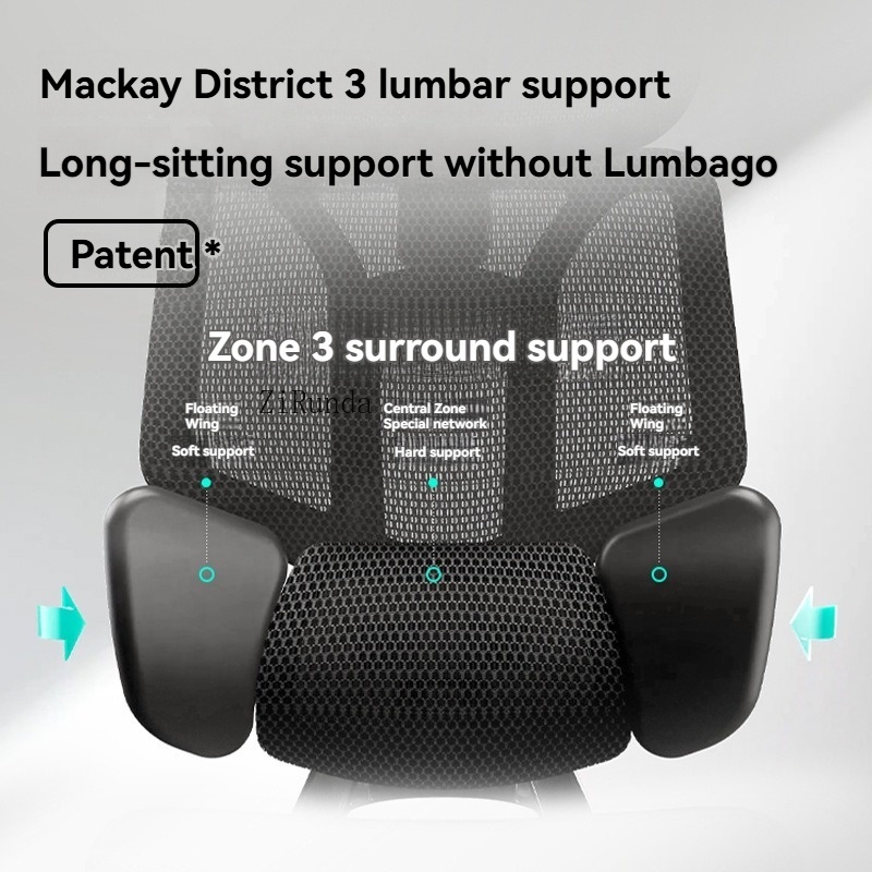 Deluxe High-Tech Ergonomic Mes - Office Tech Chair recension och pris
